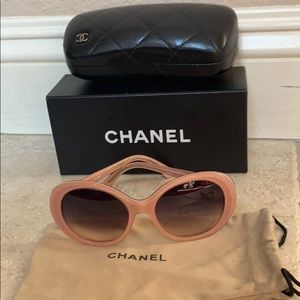 Chanel Pink Sunglasses